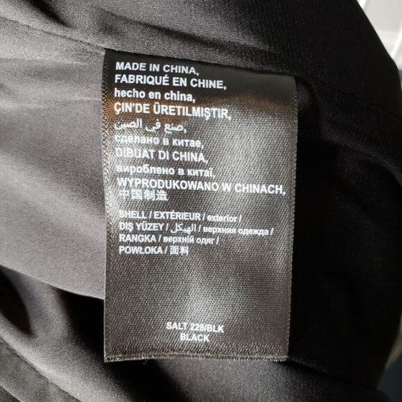 NWT Bebe Wide Leg Slit Jumpsuit in Black Size 4 - Picture 10 of 11